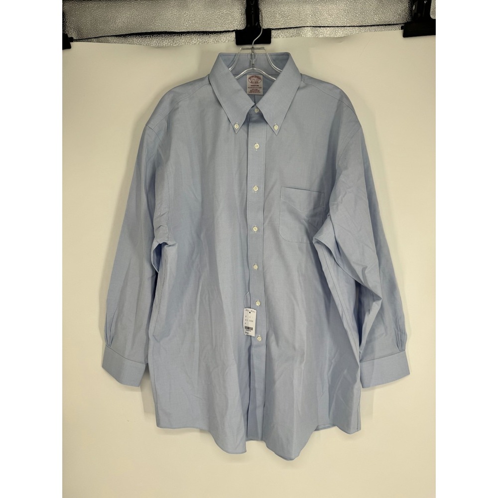 Brooks Brothers Dress The Original Polo Shirt 17.5 33 Madison Fit Button Down